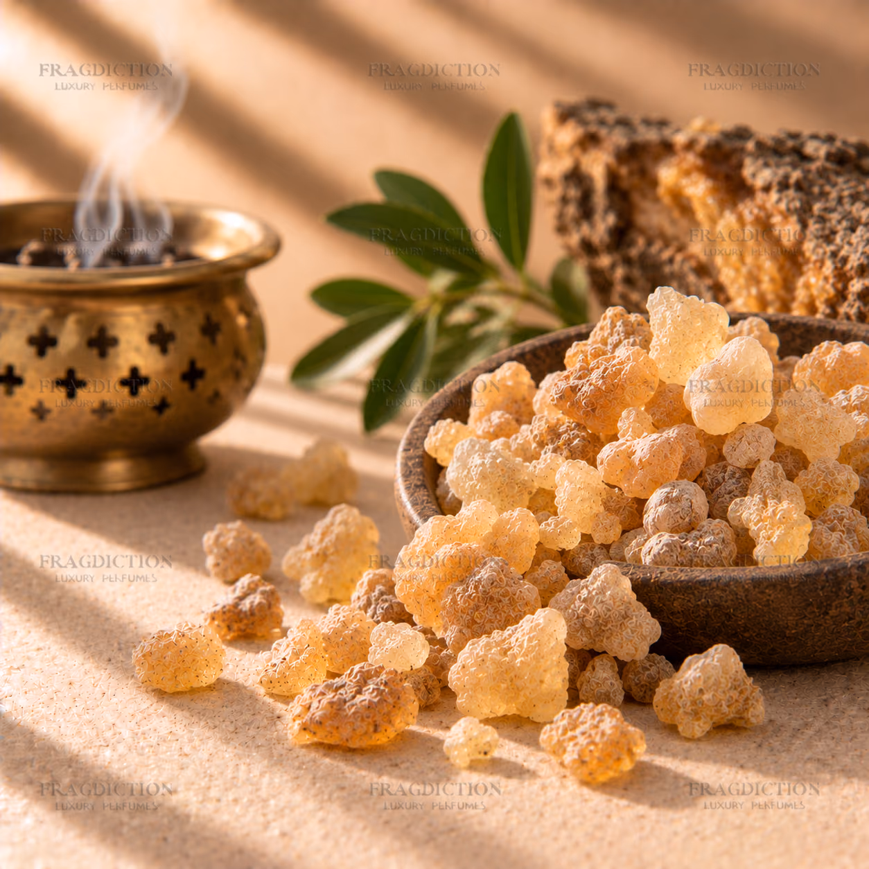 Frankincense resin