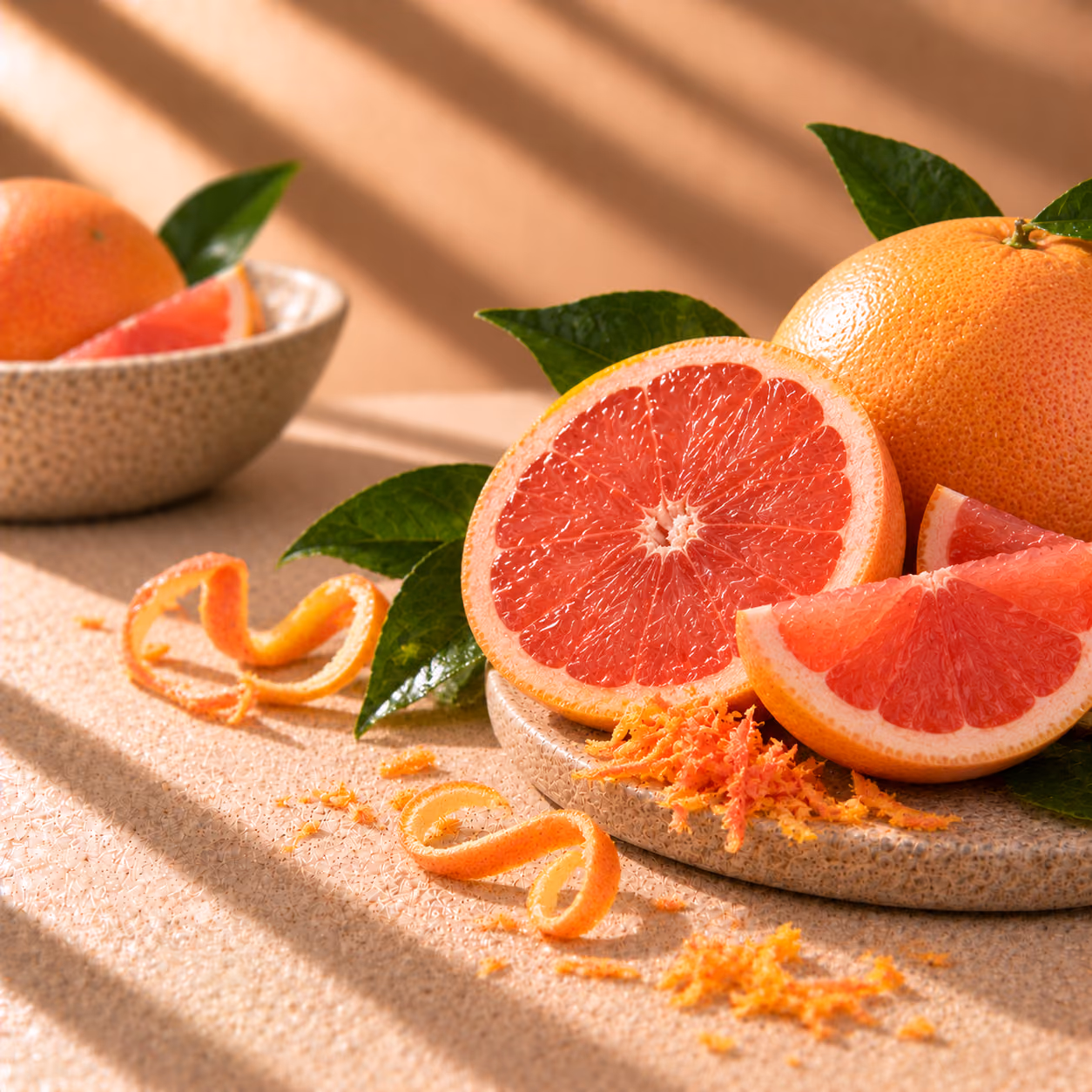 Grapefruit zest